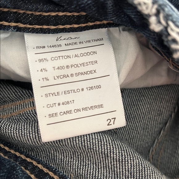 KanCan High Rise Rolled Hem Boyfriend jeans - Picture 5 of 5